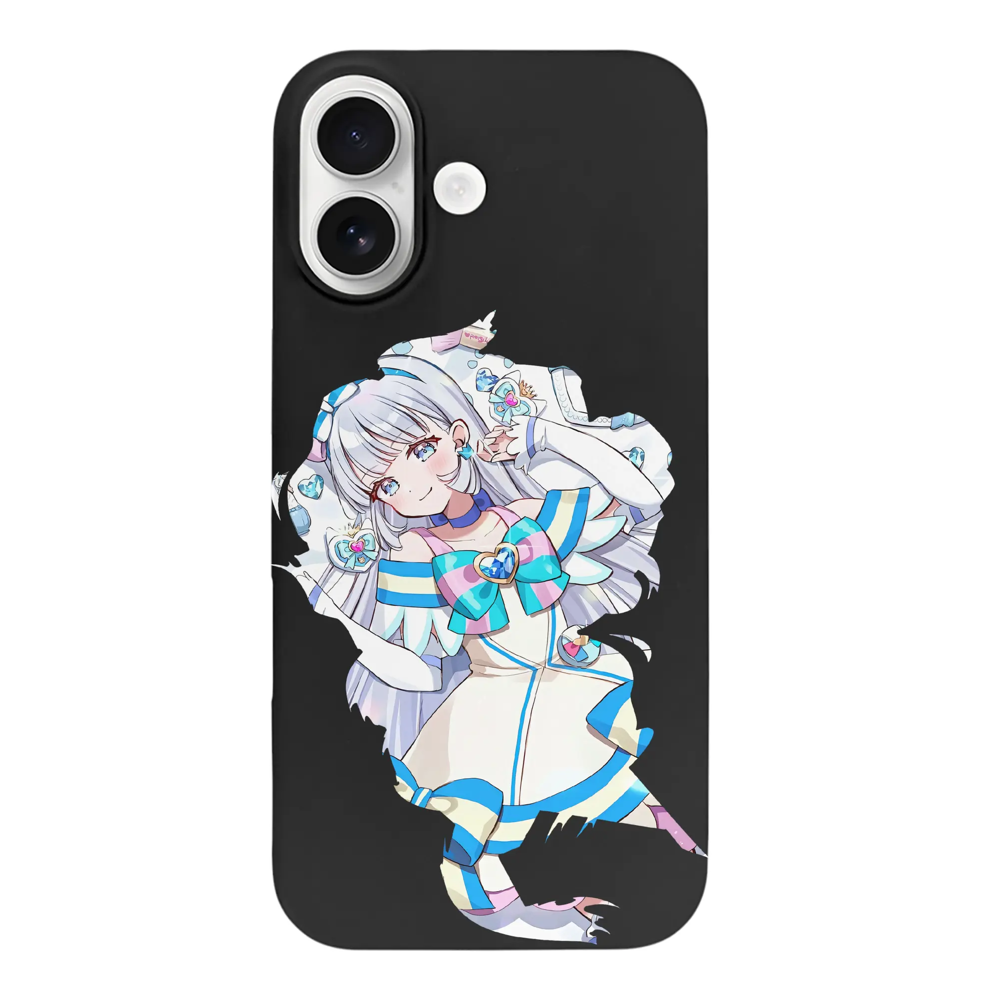 わんだふるぷりきゅあ グッズ 猫屋敷ユキ - iPhone 17 シリーズ シリコンケース 薄型 耐衝撃 指紋防止 ソフトタッチカバー 精密フィット 傷防止 保護ケース iPhone 17/17 Air/17 Pro/17 Pro Max 対応